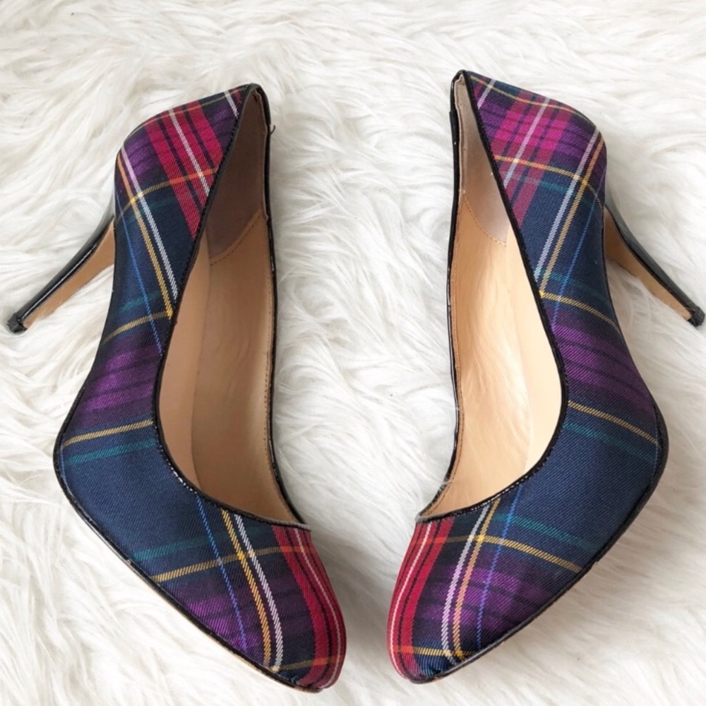 Kate Spade Karolina Plaid Pumps